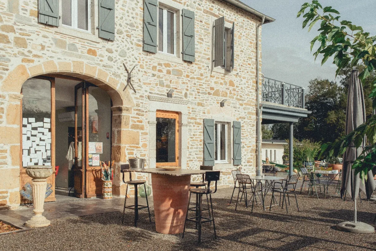 Extérieur restaurannt Obelo Gurs